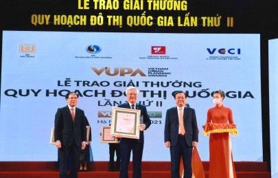 Ecogarden đạt giải Vàng giải thưởng Quy hoạch Đô thị Quốc gia lần thứ 2